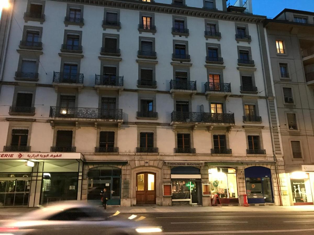 شقة جنيفا  في Quartier Gare-Mont-Blanc المظهر الخارجي الصورة